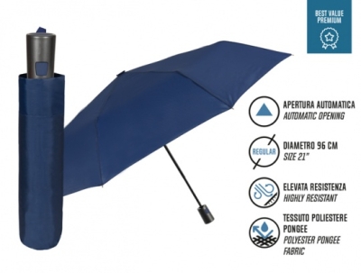 Промоционален автоматичен чадър Perletti 96008