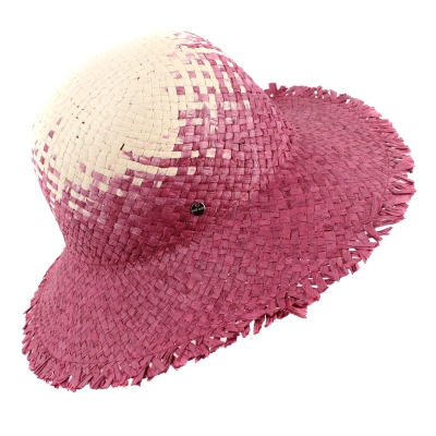 Дамска широкопола шапка HatYou CEP0604, Цикламен