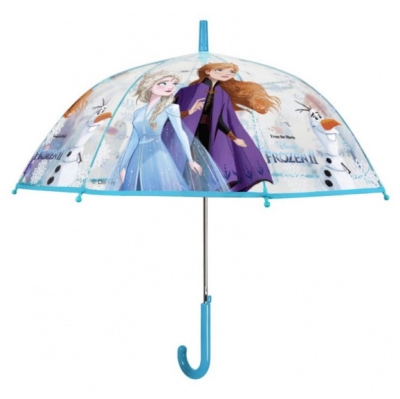 Детски прозрачен чадър Perletti Kids Frozen 50245