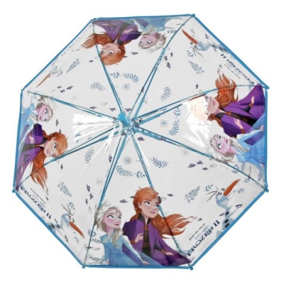 Детски прозрачен чадър Perletti Kids Frozen 50245