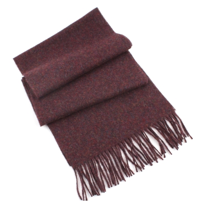 Вълнен шал Ma.Al.Bi. Shetland MAB532/60/3514, Винен