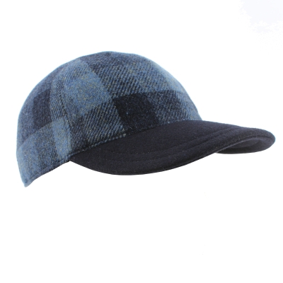 Мъжка вълнена бейзболна шапка HatYou CP3473, Тъмносин
