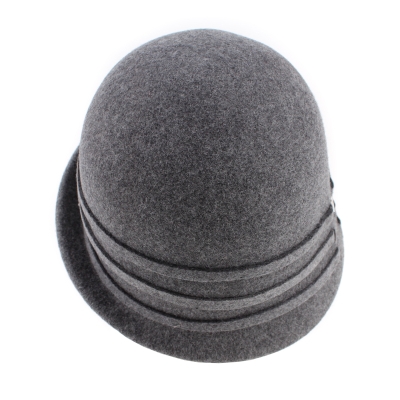 Ladies felt hat HatYou CF0305, grey melange