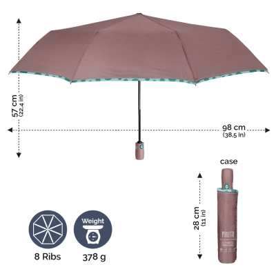 Ladies' automatic Open-Close umbrella Perletti Technology 21715