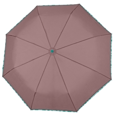 Дамски автоматичен Open-Close чадър Perletti Technology 21715, какао
