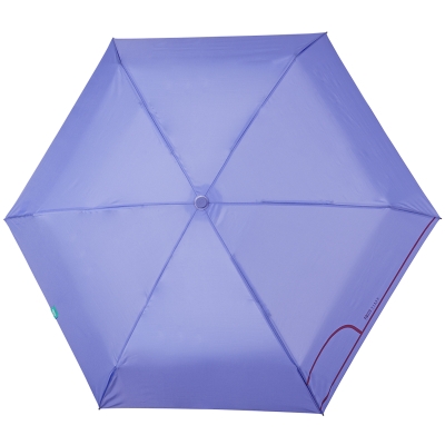 Дамски неавтоматичен мини чадър Perletti Time 26239, лилав