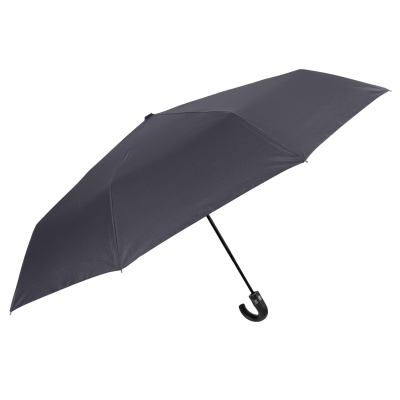 Men's automatic Open-Close umbrella Perletti Technology 21730, Dark Grey