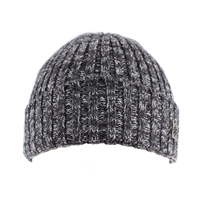 Мъжка плетена шапка Granadilla JG5186, Черен меланж