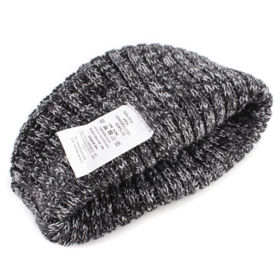 Мъжка плетена шапка Granadilla JG5186, Черен меланж