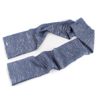 Linen scarf Pulcra Garlin, Denim