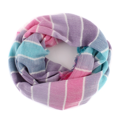 Men's  scarf Pulcra Est 2019, Lilac and mint