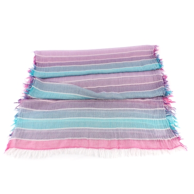 Men's  scarf Pulcra Est 2019, Lilac and mint