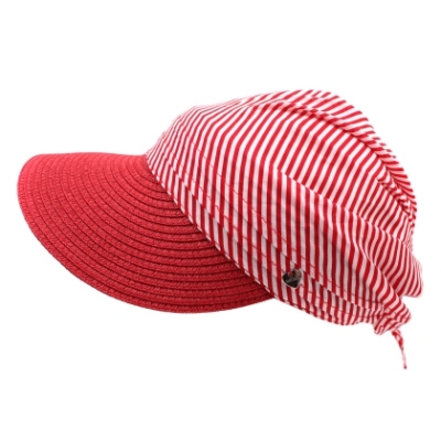 Дамска шапка с козирка HatYou CEP0735, Червен