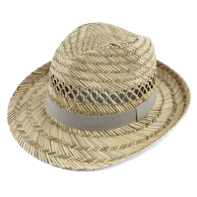 Pălărie bărbătească de paie HatYou CEP0010, Natural