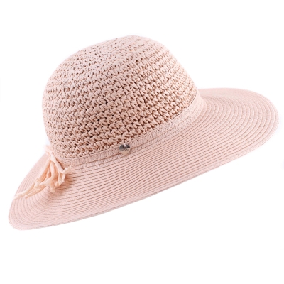 Ladies' wide-brimmed hat HatYou CEP0602, Ashes of roses
