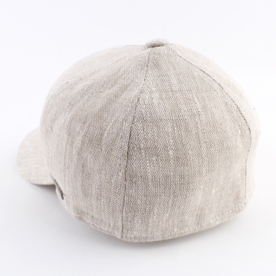 Linen baseball cap HatYou CTM2233, Natural