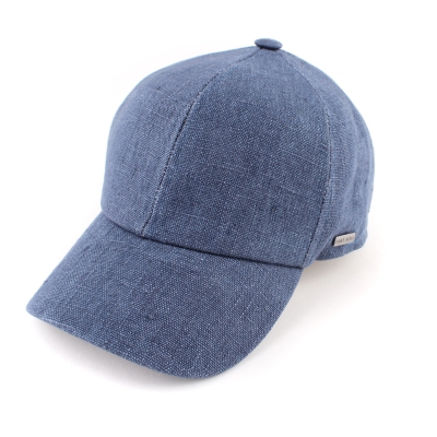 Linen baseball cap HatYou CTM2233, Blue