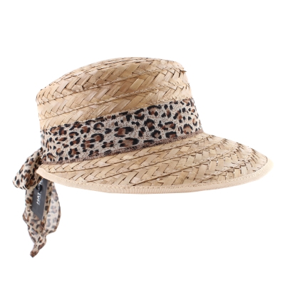 Дамска лятна шапка HatYou CEP0425, Бежова лента