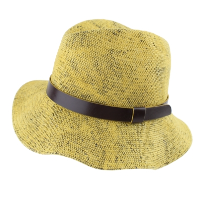 Summer hat Raffaello Bettini RB 22/1012, Yellow