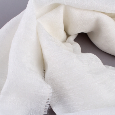 Ladies' scarf Pulcra Barbath, White