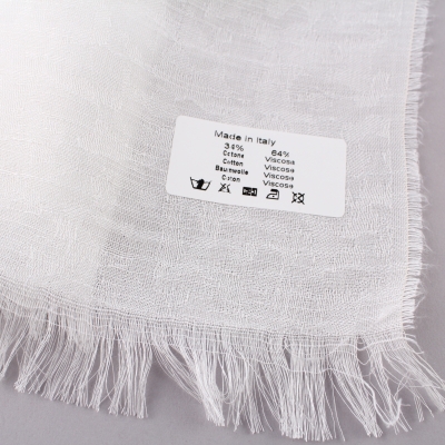 Ladies' scarf Pulcra Barbath, White