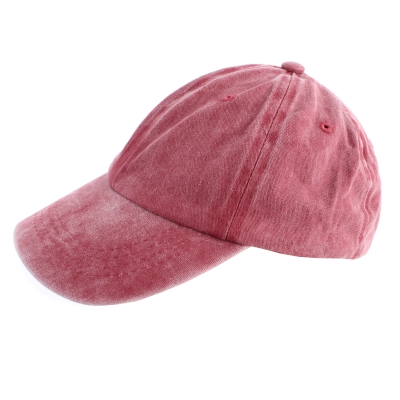 Бейзболна памучна шапка MESS CTM1575, Бордо