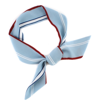 Дамски шал вратовръзка HatYou SE0847-3, Светлосин