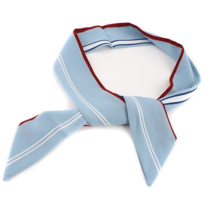 Дамски шал вратовръзка HatYou SE0847-3, Светлосин