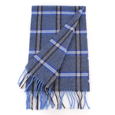 Winter scarf Pulcra Kilt 31, Blue