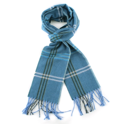 Winter scarf Pulcra Kilt 30, Turquoise