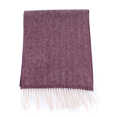 Wool scarf Ma.Al.Bi. MAB135/100/2, Wine