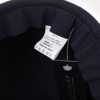 Men's wool cap HatYou CF0001, Dark blue