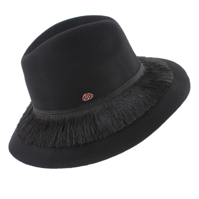Ladies' felt hat JailJam JG5217, Black