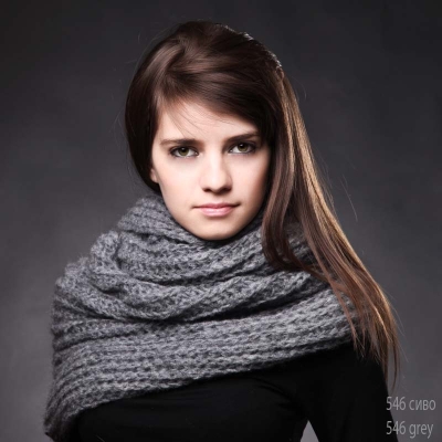 scarf-collar Collo Elena