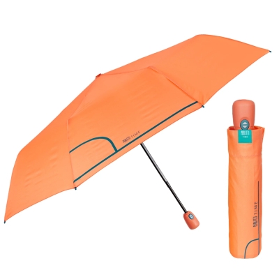 Ladies' automatic Open-Close umbrella Perletti Time 26238, Orange