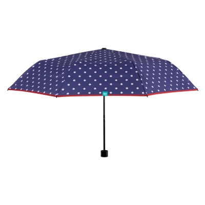 Ladies' manual umbrella Perletti Time 26269, Blue