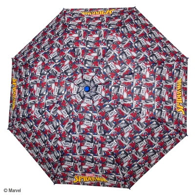 Детски сгъваем чадър Perletti Kids Spiderman 75389, Комикс
