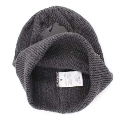Men's knitted hat Granadilla JG5176, Dark grey
