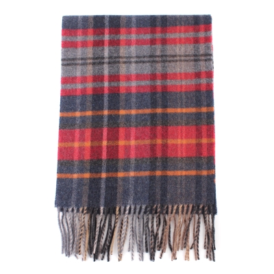 Wool scarf Ma.Al.Bi. MAB844 901/4, Red
