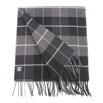 Wool scarf Ma.Al.Bi. MAB105 127/1, Grey