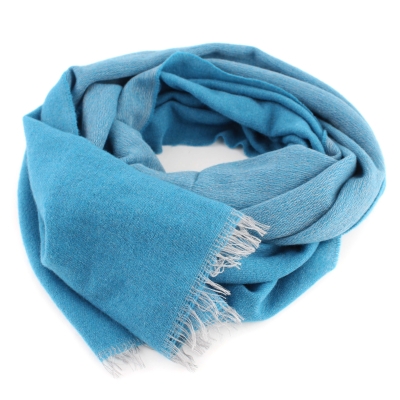 Winter scarf Pulcra Basic 53x185 cm, Blue
