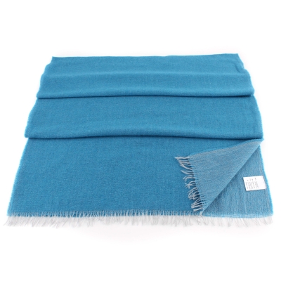 Winter scarf Pulcra Basic 53x185 cm, Blue