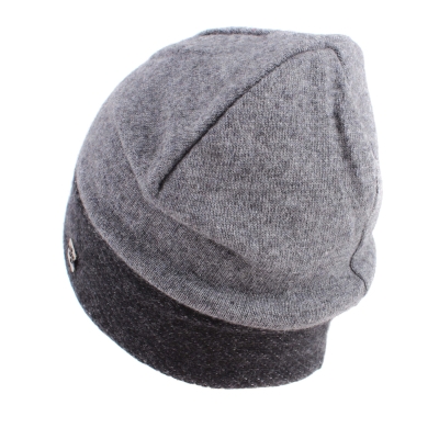 Мъжка плетена шапка Granadilla JG5148, Сив