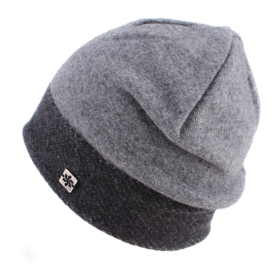 Мъжка плетена шапка Granadilla JG5148, Сив