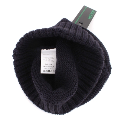 Мъжка плетена шапка HatYou CP2838, Тъмносин