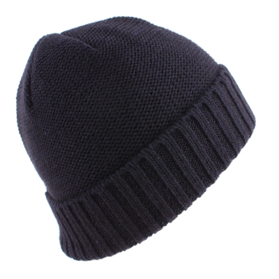 Мъжка плетена шапка HatYou CP2838, Тъмносин