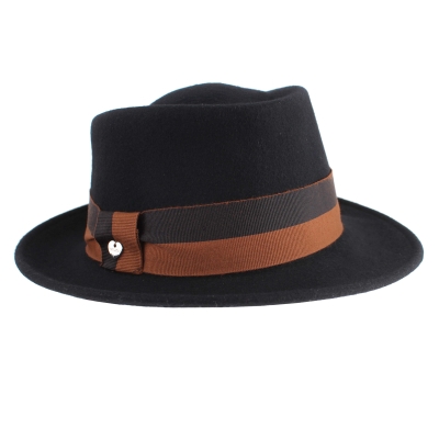Ladies' felt hat HatYou CF0311, Black