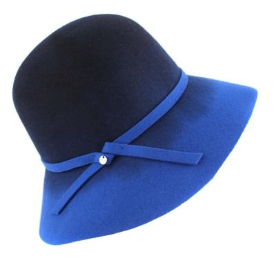 Pălărie din fetru pentru femei HatYou CF0285, Albastru regal