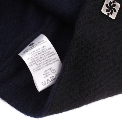 Мъжка плетена шапка Granadilla JG5148, Тъмносин