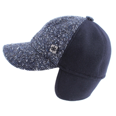 Мъжка бейзболна шапка с наушник Granadilla JG5615, Тъмносин